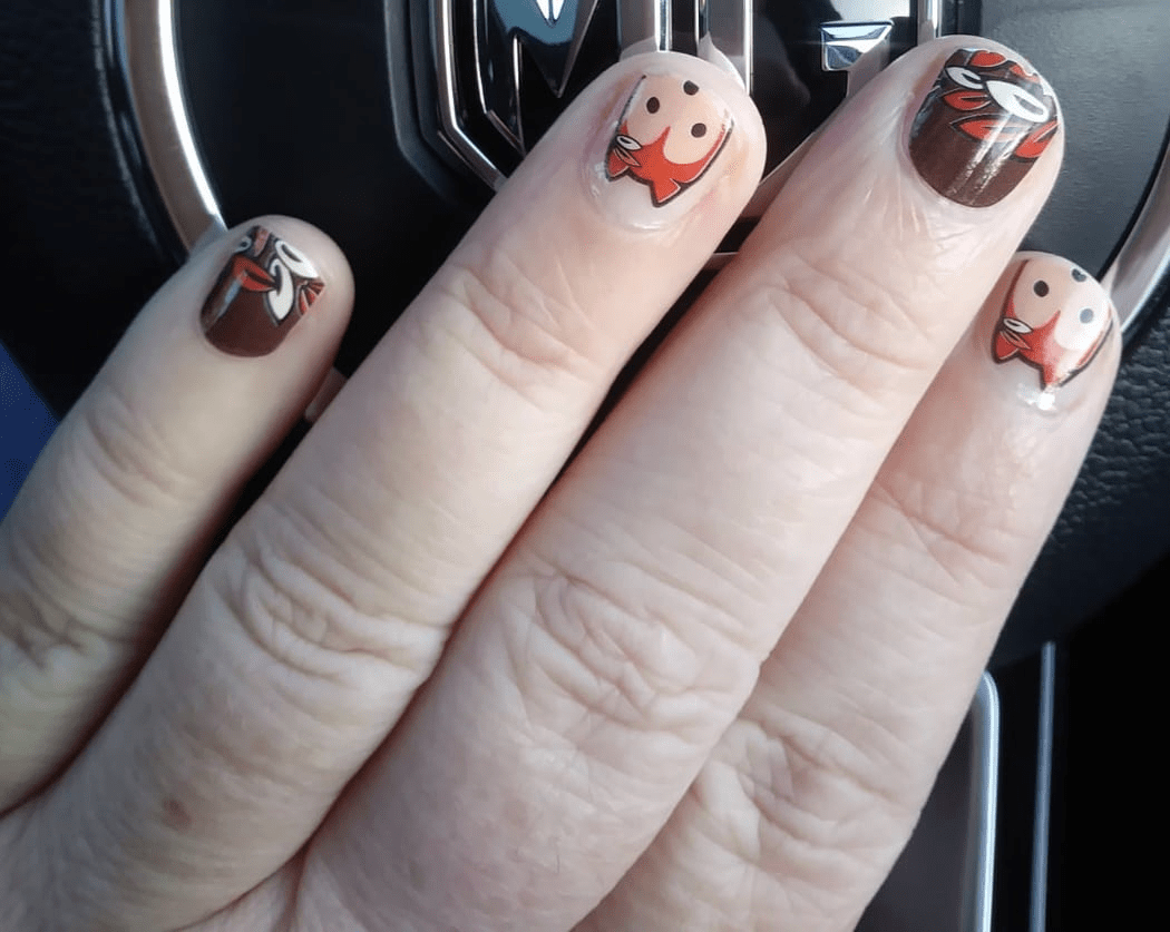 Holy Grail Nail Non-UV Nail Wraps Autumn Fox - Holy Classics (Non-UV Nail Wraps)