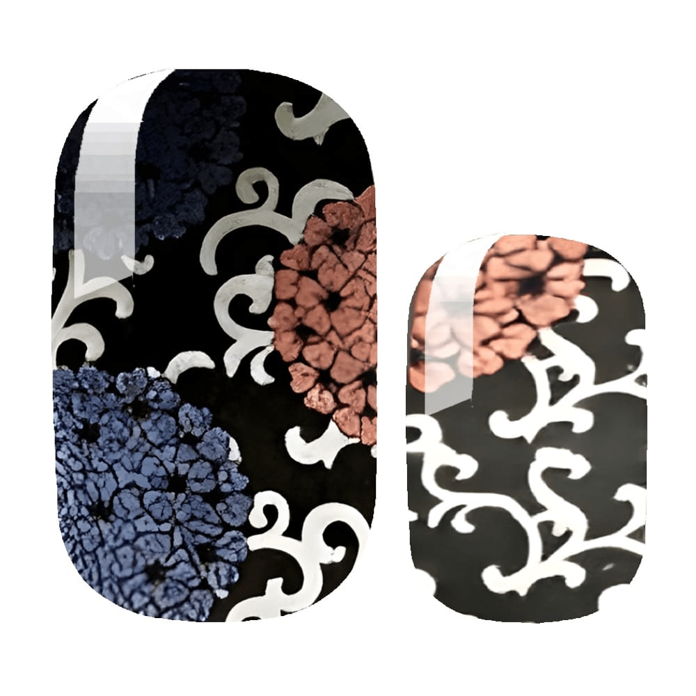 Holy Grail Nail Non-UV Nail Wraps Back to Black - Holy Classics (Non-UV Nail Wraps)