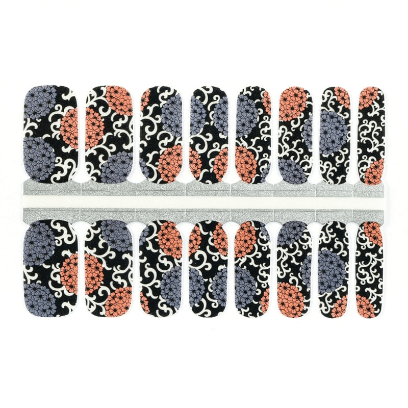 Holy Grail Nail Non-UV Nail Wraps Back to Black - Holy Classics (Non-UV Nail Wraps)