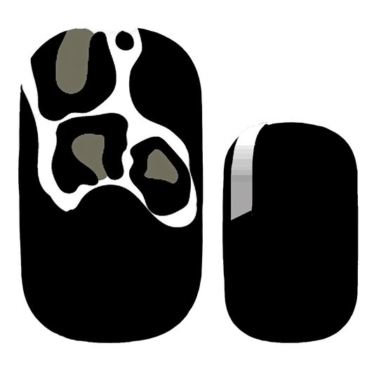 Holy Grail Nail Non-UV Nail Wraps Black Panther (matte) - Holy Classics (Non-UV Nail Wraps)