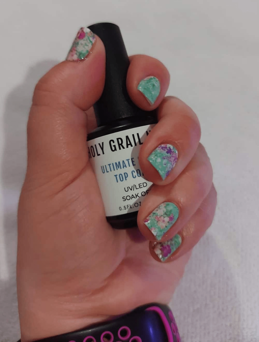 Holy Grail Nail Non-UV Nail Wraps Blooming Big Flowers - Holy Classics (Non-UV Nail Wraps)