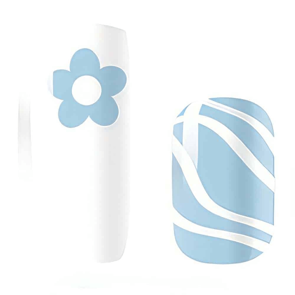 Holy Grail Nail Non-UV Nail Wraps Blue Fields - Holy Classics (Non-UV Nail Wraps)