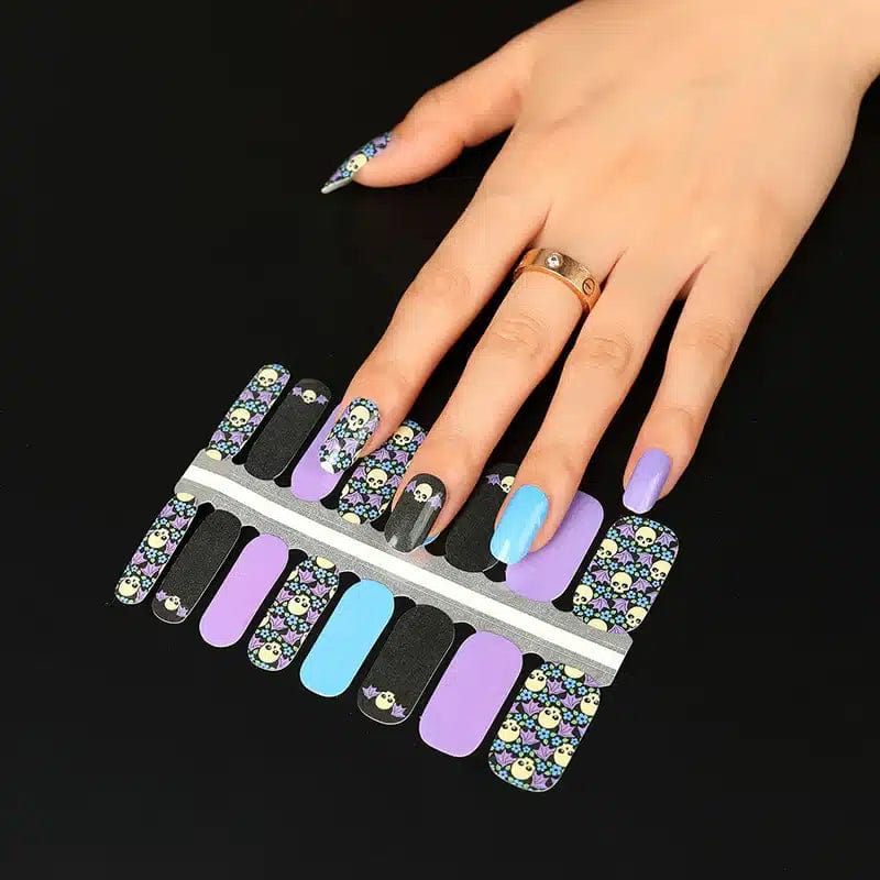 Holy Grail Nail Non-UV Nail Wraps Bone to be Wild - Nail Wraps