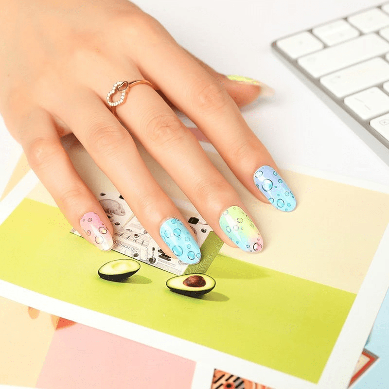 Holy Grail Nail Non-UV Nail Wraps Bubble Pop - Holy Classics (Non-UV Nail Wraps)