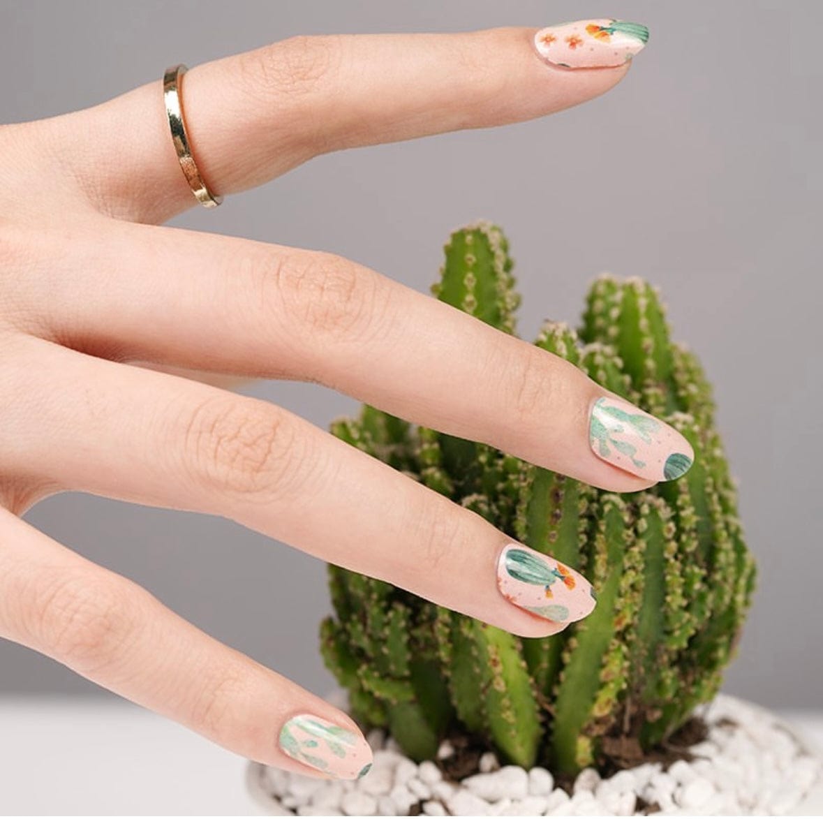 Holy Grail Nail Non-UV Nail Wraps Cactus - Holy Classics (Non-UV Nail Wraps)