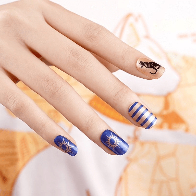 Holy Grail Nail Non-UV Nail Wraps Cats of Egypt - Holy Classics (Non-UV Nail Wraps)