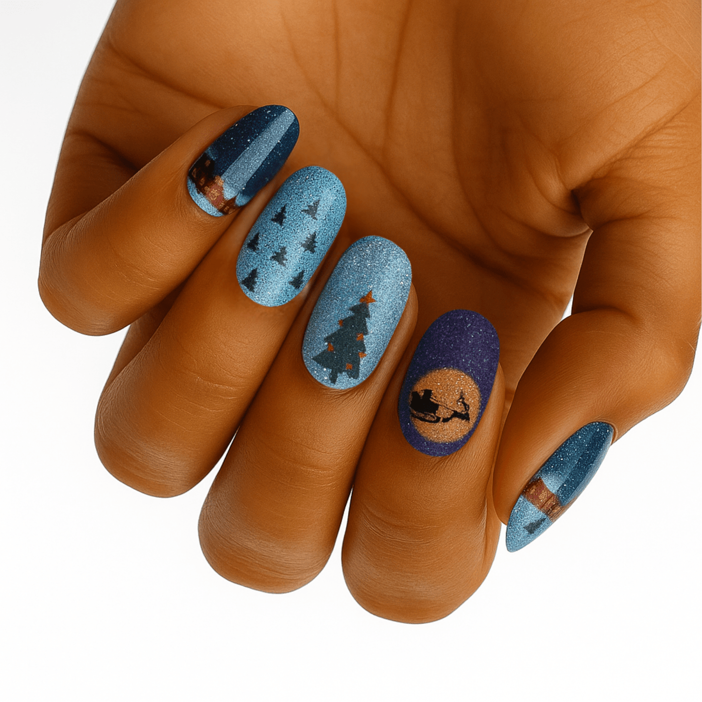 Holy Grail Nail Non-UV Nail Wraps Christmas Flight - Holy Classics (Non-UV Nail Wraps)