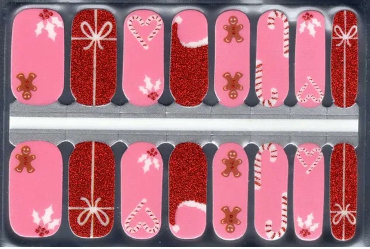 Holy Grail Nail Non-UV Nail Wraps Christmas Treats - Holy Classics (Non-UV Nail Wraps)