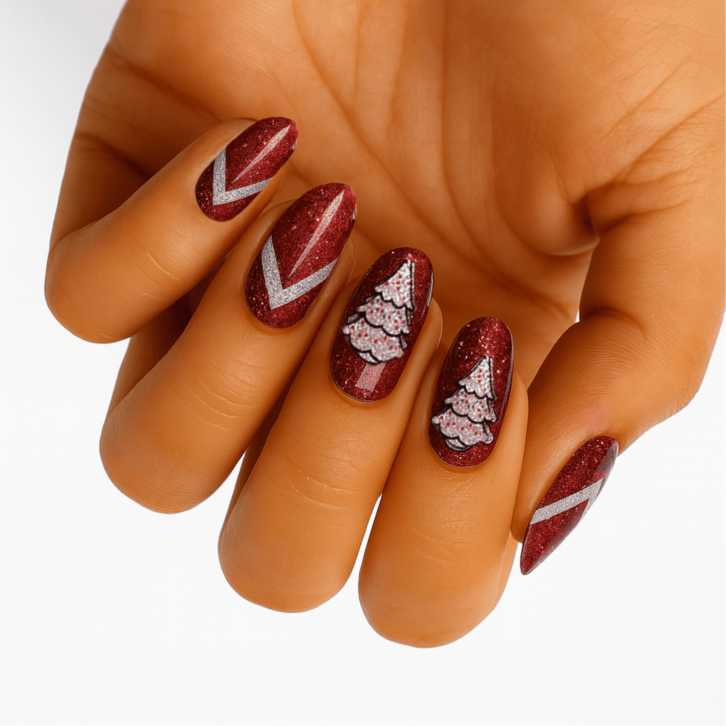 Holy Grail Nail Non-UV Nail Wraps Christmas Tree - Holy Classics (Non-UV Nail Wraps)