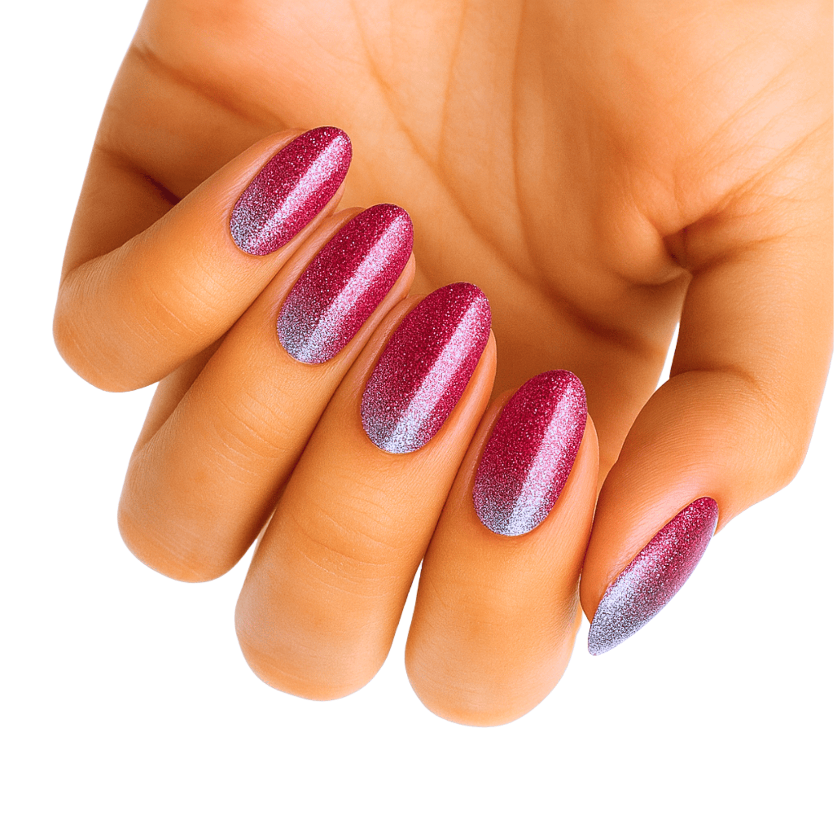 Holy Grail Nail Non-UV Nail Wraps Coquette (Glitter) - Wide Fit Wrap (22 Piece)