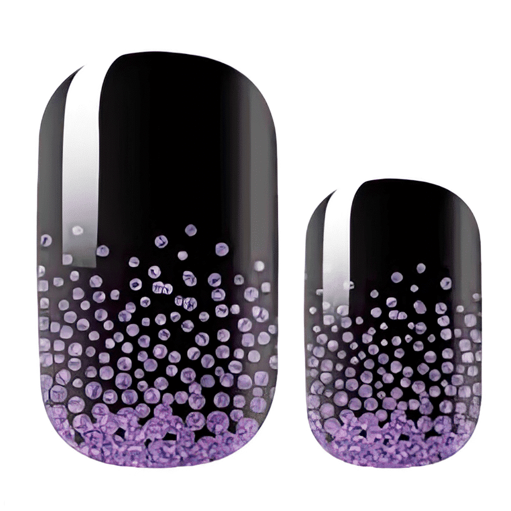 Holy Grail Nail Non-UV Nail Wraps Cruella Purple - Holy Classics (Non-UV Nail Wraps)