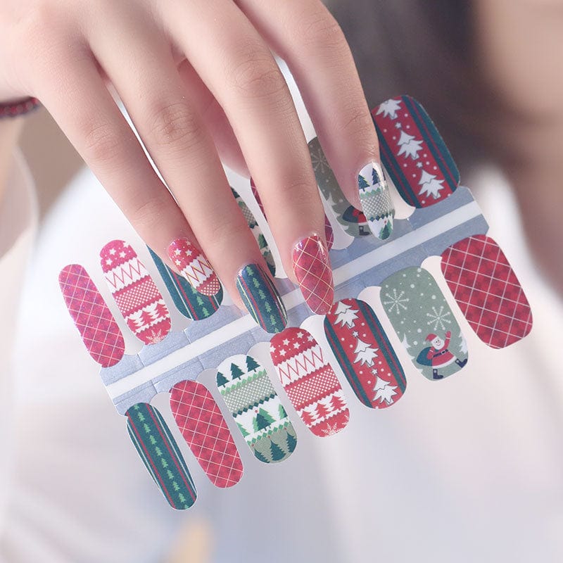 Holy Grail Nail Non-UV Nail Wraps Dancing Around the Xmas Tree - Holy Classics (Non-UV Nail Wraps)