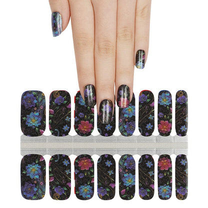 Holy Grail Nail Non-UV Nail Wraps Dark Garden - Holy Classics (Non-UV Nail Wraps)