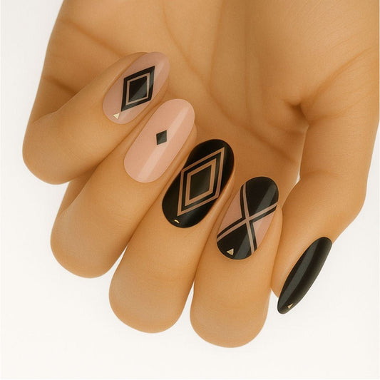 Holy Grail Nail Non-UV Nail Wraps Date Night - Holy Classics (Non-UV Nail Wraps)