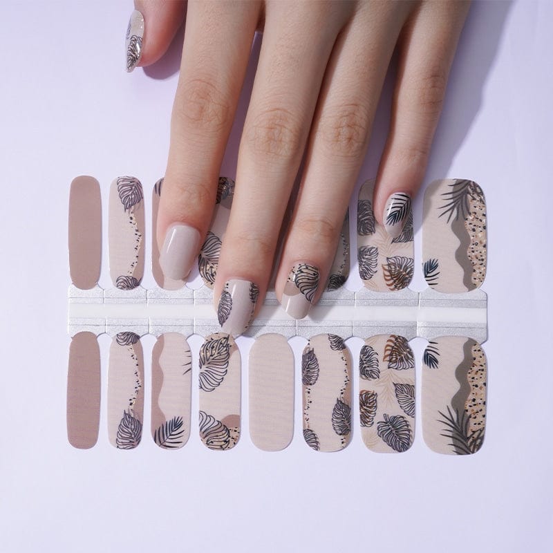 Holy Grail Nail Non-UV Nail Wraps Desert Palm - Holy Classics (Non-UV Nail Wraps)