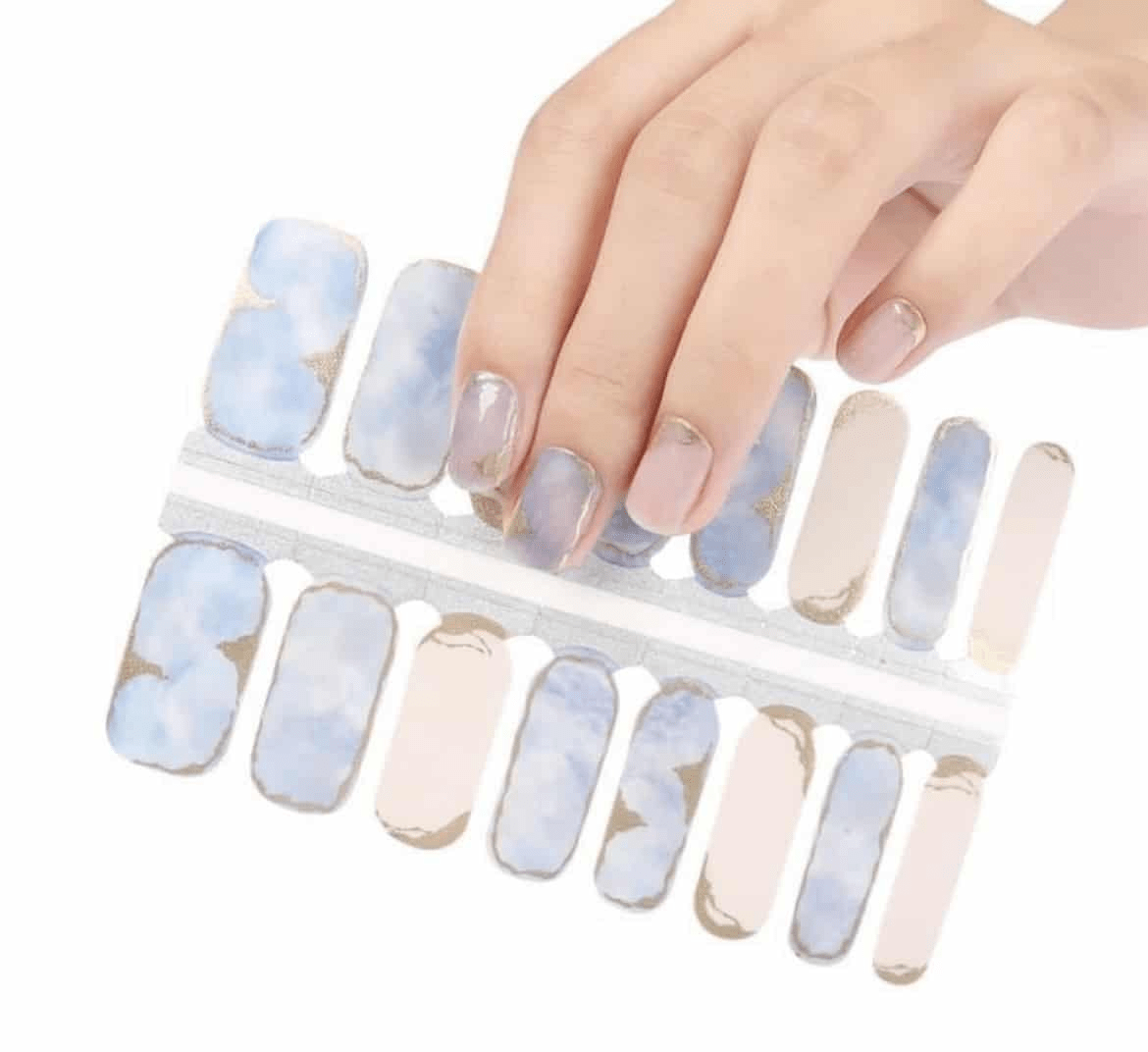 Holy Grail Nail Non-UV Nail Wraps Dreams (Part Transparent) - Holy Classics (Non-UV Nail Wraps)