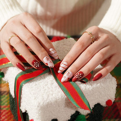Holy Grail Nail Non-UV Nail Wraps Feliz Navidad