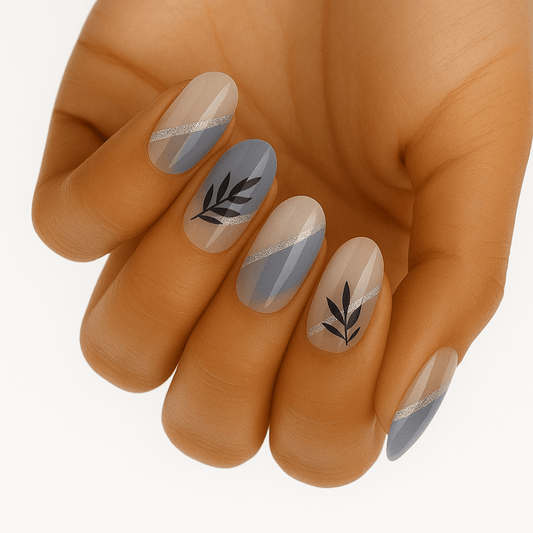 Holy Grail Nail Non-UV Nail Wraps Fern Magic (Transparent) - Holy Classics (Non-UV Nail Wraps)