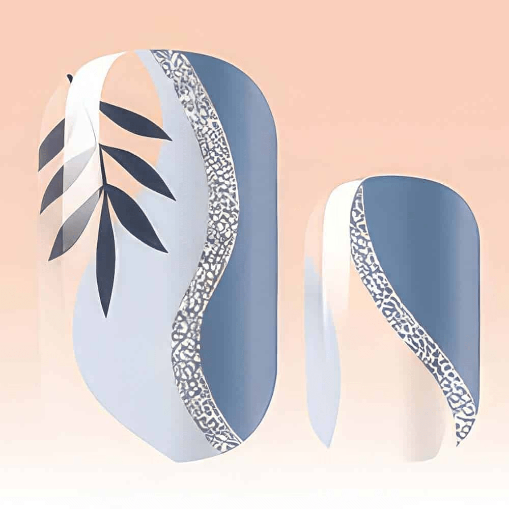 Holy Grail Nail Non-UV Nail Wraps Fern Magic (Transparent) - Holy Classics (Non-UV Nail Wraps)