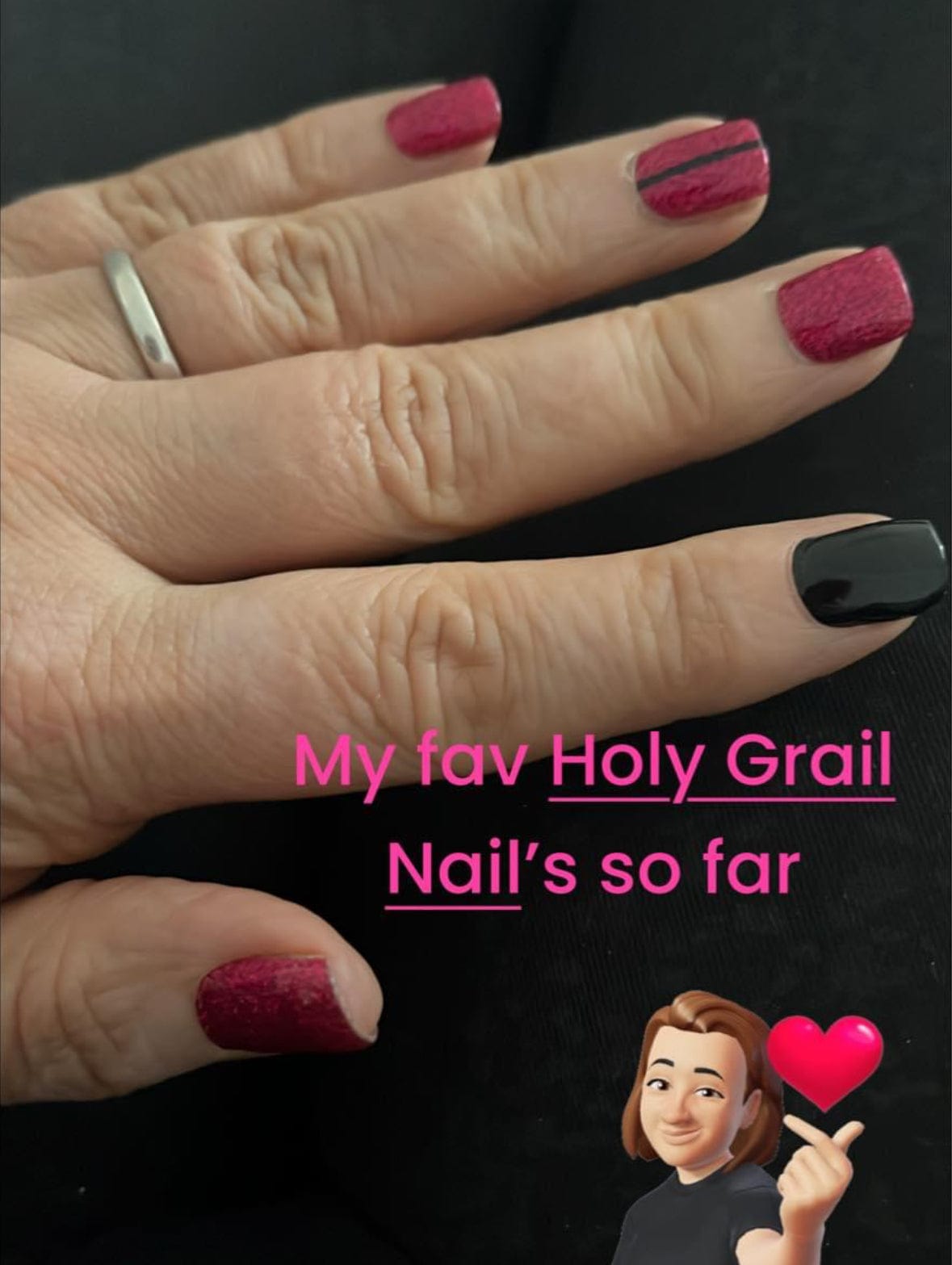 Holy Grail Nail Non-UV Nail Wraps Flirty - Holy Classics (Non-UV Nail Wraps)