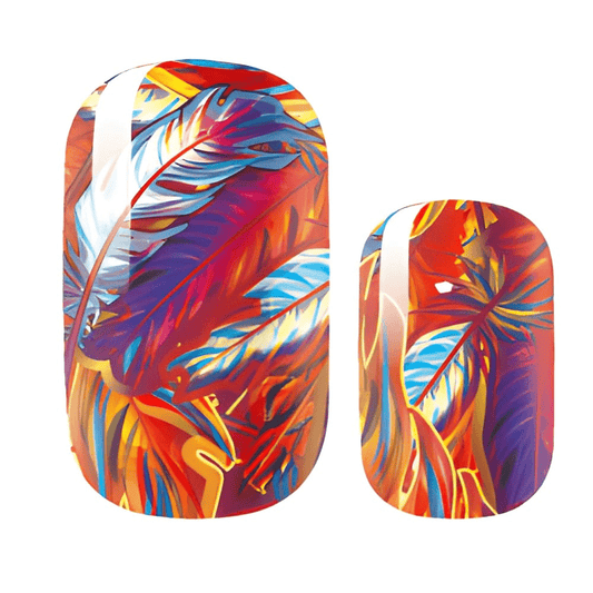 Holy Grail Nail Non-UV Nail Wraps Floating Feathers - Holy Classics (Non-UV Nail Wraps)