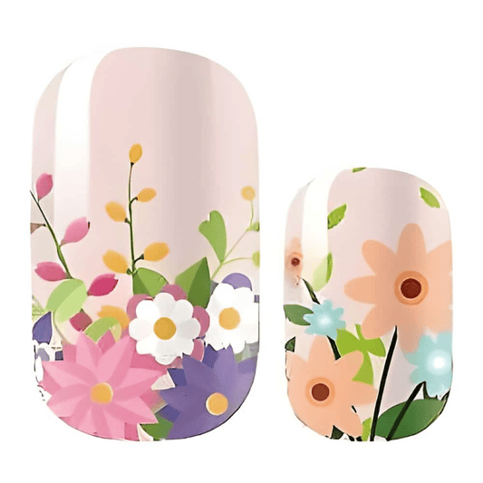 Holy Grail Nail Non-UV Nail Wraps Flower Bouquet - Holy Classics (Non-UV Nail Wraps)