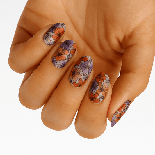 Holy Grail Nail Non-UV Nail Wraps Flower Fever - Holy Classics (Non-UV Nail Wraps)