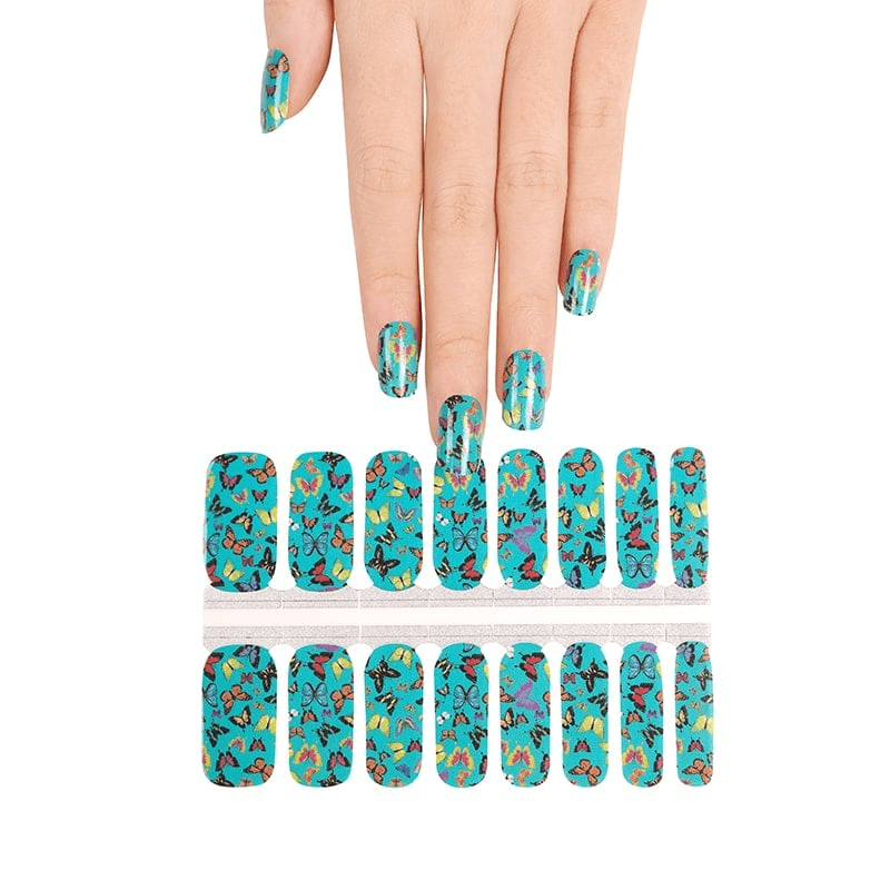 Holy Grail Nail Non-UV Nail Wraps Flutterby - Holy Classics (Non-UV Nail Wraps)