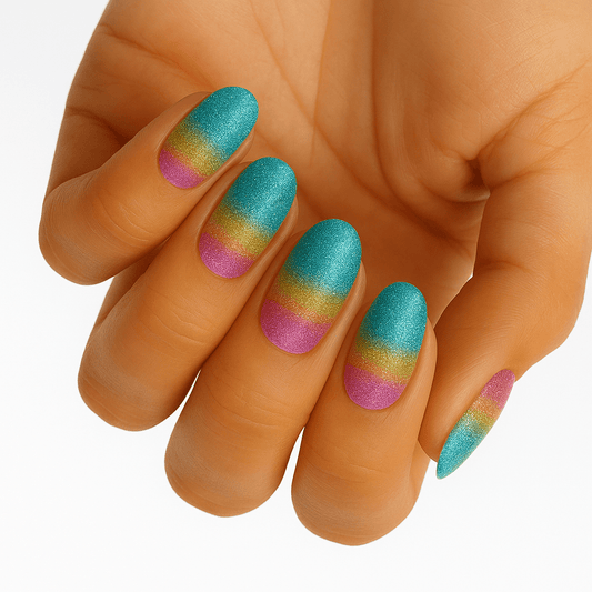 Holy Grail Nail Non-UV Nail Wraps Glitter Ombre - Holy Classics (Non-UV Nail Wraps)