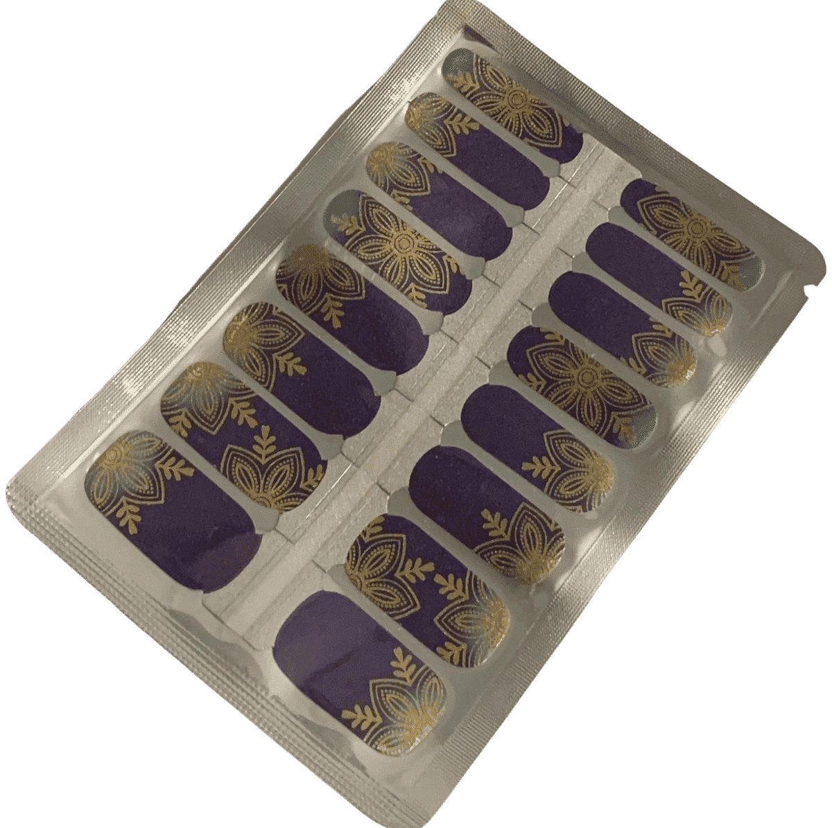 Holy Grail Nail Non-UV Nail Wraps Golden Lotus - Holy Classics (Non-UV Nail Wraps)