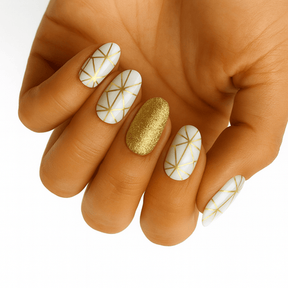 Holy Grail Nail Non-UV Nail Wraps Goldfinger - Holy Classics (Non-UV Nail Wraps)
