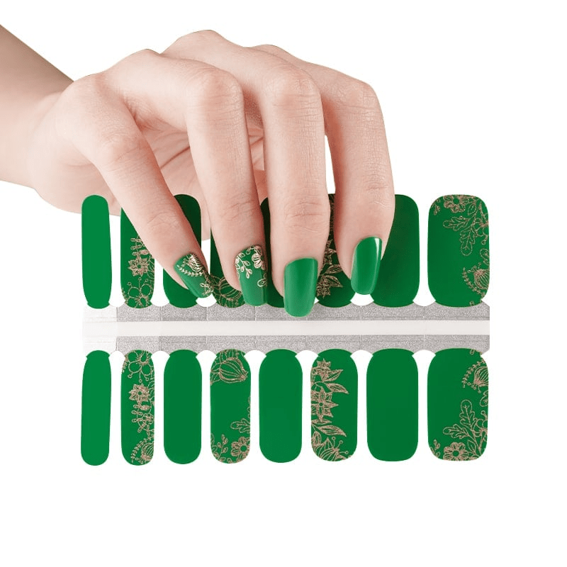 Holy Grail Nail Non-UV Nail Wraps Green Goddess - Holy Classics (Non-UV Nail Wraps)