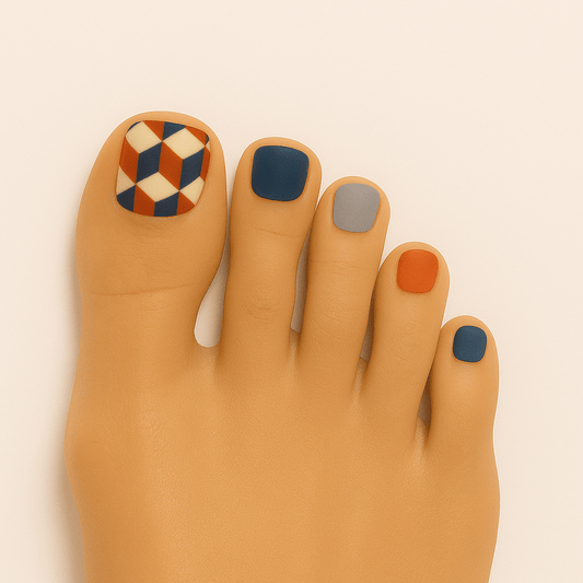 Holy Grail Nail Non-UV Nail Wraps Harlequin - Holy Classics (Non-UV Pedi Wraps)