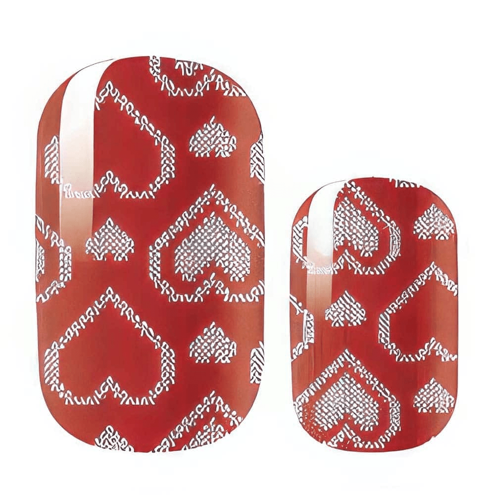 Holy Grail Nail Non-UV Nail Wraps Heart of Hearts - Holy Classics (Non-UV Nail Wraps)