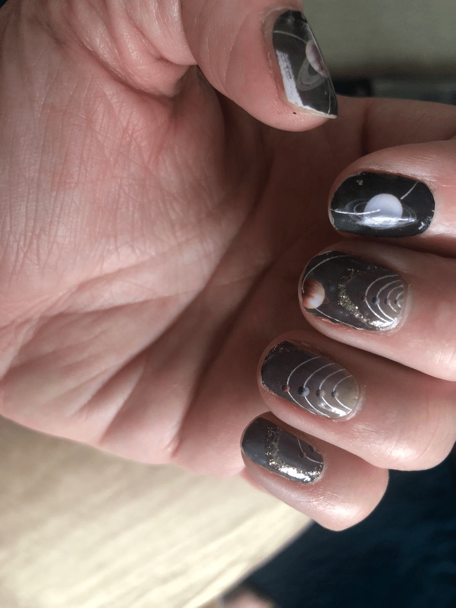 Holy Grail Nail Non-UV Nail Wraps Intergalactic - Holy Classics (Non-UV Nail Wraps)