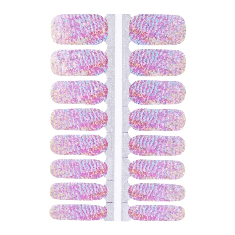 Holy Grail Nail Non-UV Nail Wraps Iridescent Shimmer - Holy Classics (Non-UV Nail Wraps)