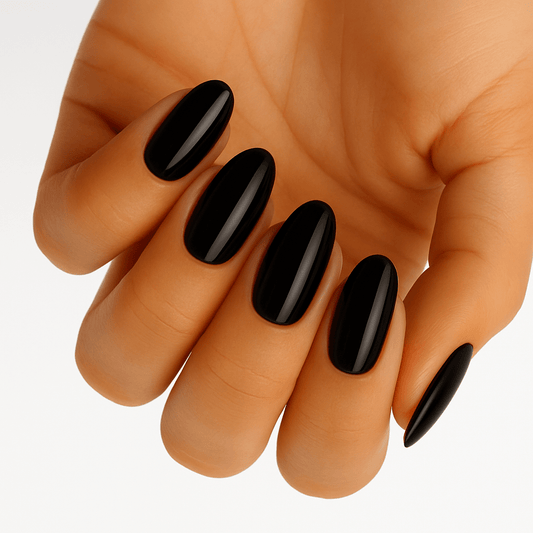 Holy Grail Nail Non-UV Nail Wraps Jet Black - Holy Classics (Non-UV Nail Wraps)