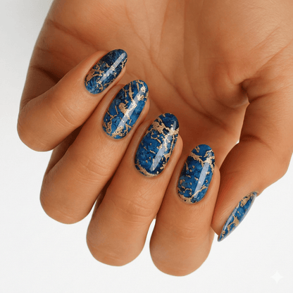 Holy Grail Nail Non-UV Nail Wraps Lapis Lazuli - Holy Classics (Non-UV Nail Wraps)