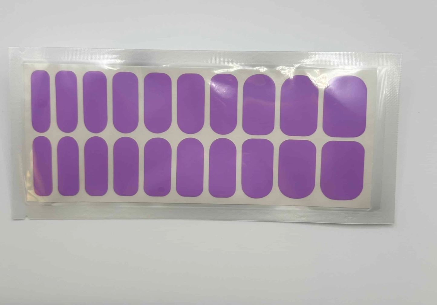 Holy Grail Nail Non-UV Nail Wraps Lavender - Wide Fit Wrap (20 Piece)