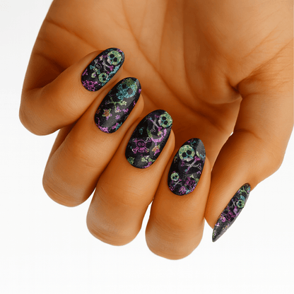 Holy Grail Nail Non-UV Nail Wraps Lazy Bones - Holy Classics (Non-UV Nail Wraps)