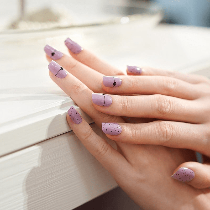 Holy Grail Nail Non-UV Nail Wraps Love on the Line - Holy Classics (Non-UV Nail Wraps)