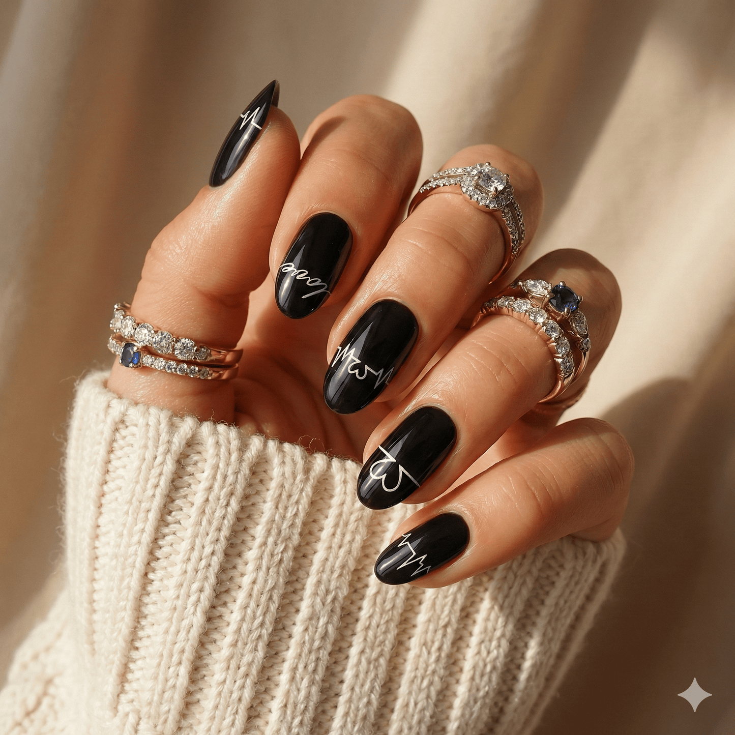 Holy Grail Nail Non-UV Nail Wraps Love Shock - Holy Classics (Non-UV Nail Wraps)