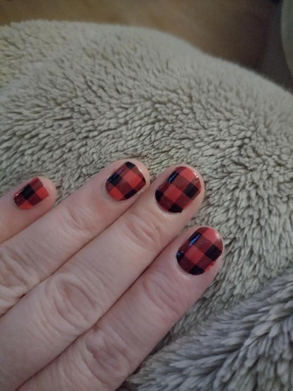 Holy Grail Nail Non-UV Nail Wraps Lumberjack - Holy Classics (Non-UV Nail Wraps)