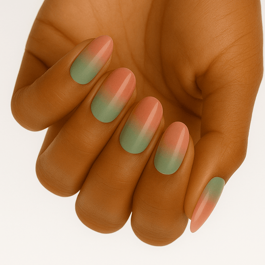 Holy Grail Nail Non-UV Nail Wraps Mai Thai - Wide Fit Wrap (22 Piece)