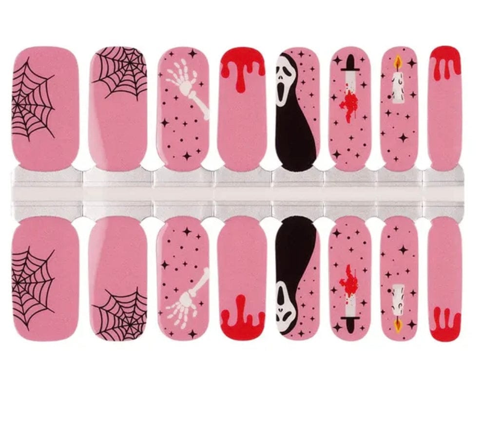 HOLY GRAIL NAIL Non-UV Nail Wraps Make You Scream - Holy Classics (Non-UV Nail Wraps)