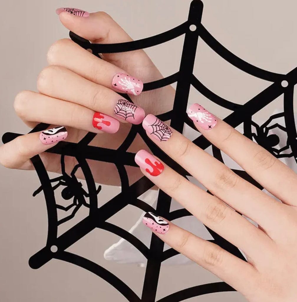 HOLY GRAIL NAIL Non-UV Nail Wraps Make You Scream - Holy Classics (Non-UV Nail Wraps)