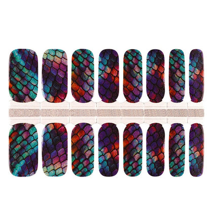Holy Grail Nail Non-UV Nail Wraps Mermaid Radiance