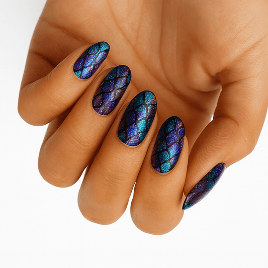 Holy Grail Nail Non-UV Nail Wraps Mermaid Radiance