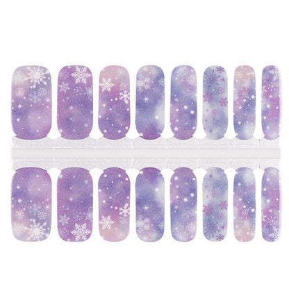 Holy Grail Nail Non-UV Nail Wraps Merry Mani-Mas
