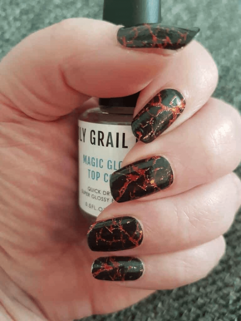 Holy Grail Nail Non-UV Nail Wraps Midnight Sun - Holy Classics (Non-UV Nail Wraps)